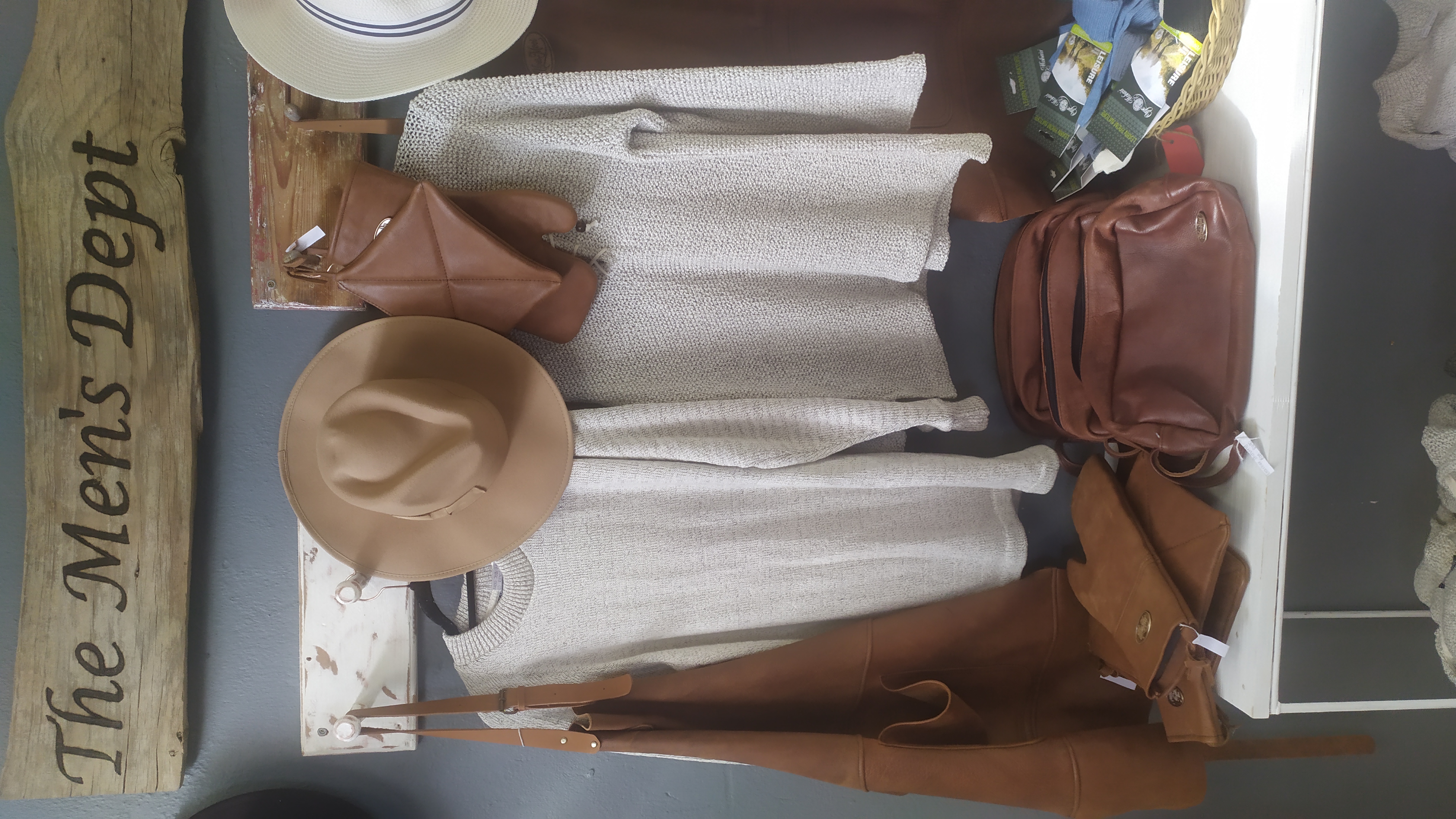 Interior of Nest at MUD shop showcasing handcrafted goods and textiles