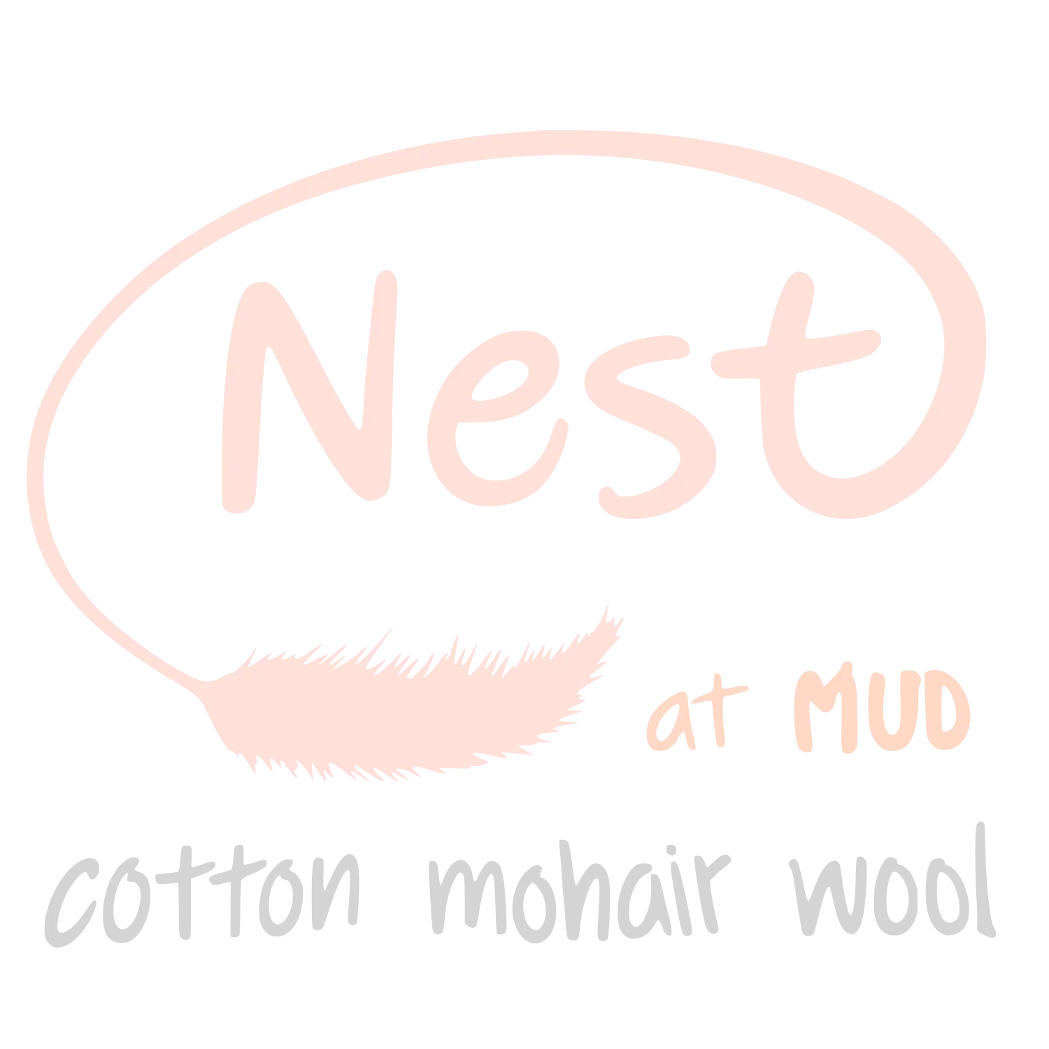 Nest at MUD Full Logo Inverse