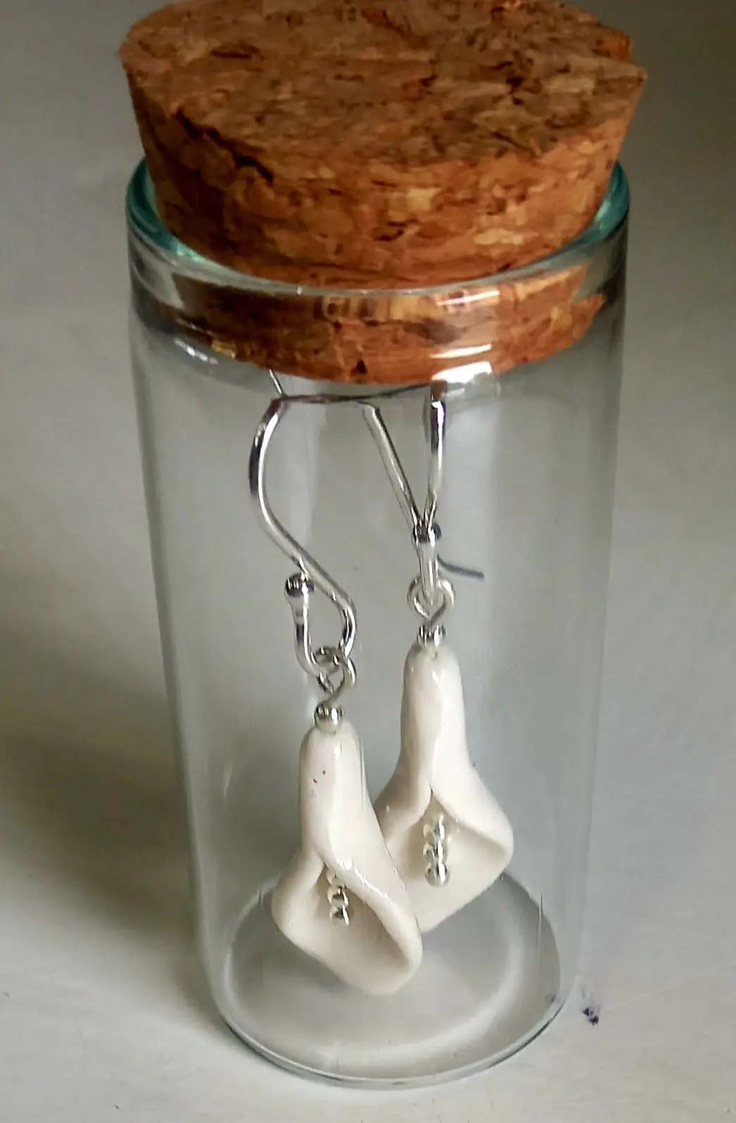 A selection of artisan soaps and natural skincare products.